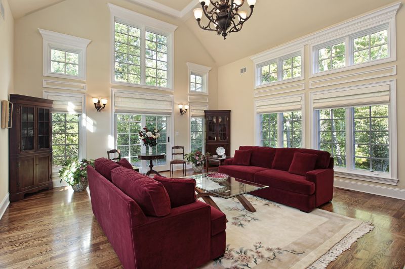 Casement Windows in a Living Room